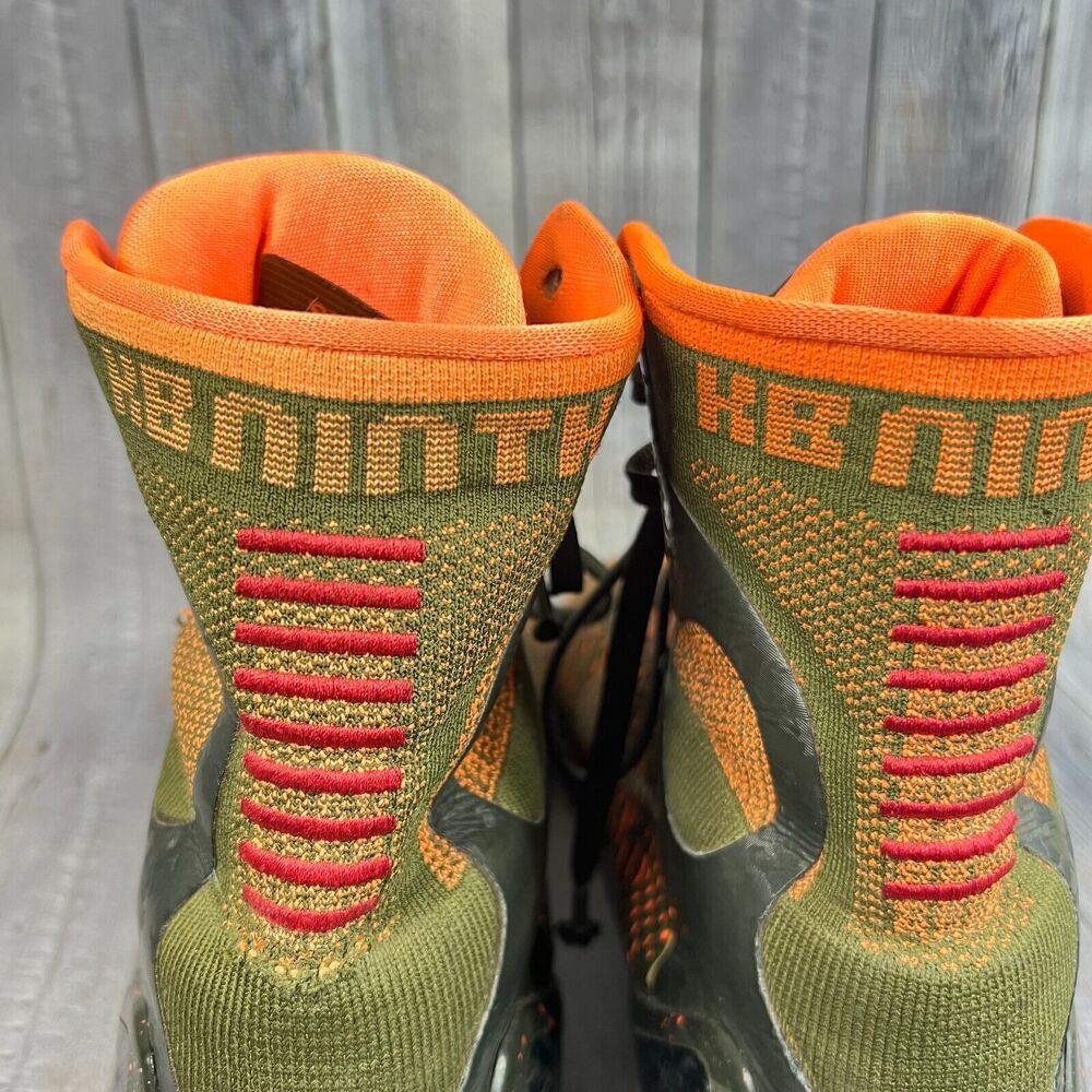 Nike Kobe IX 9 Elite Strategy 630847-303 Sequoia/Green Sz 11 Basketball Shoes - Picture 6 of 16